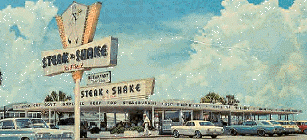 Steak En Shake Logo - Steak 'n Shake Restaurants | RoadsideArchitecture.com