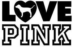 Pink Black Logo - 141 Best Love pink images | Block prints, Vs pink wallpaper ...