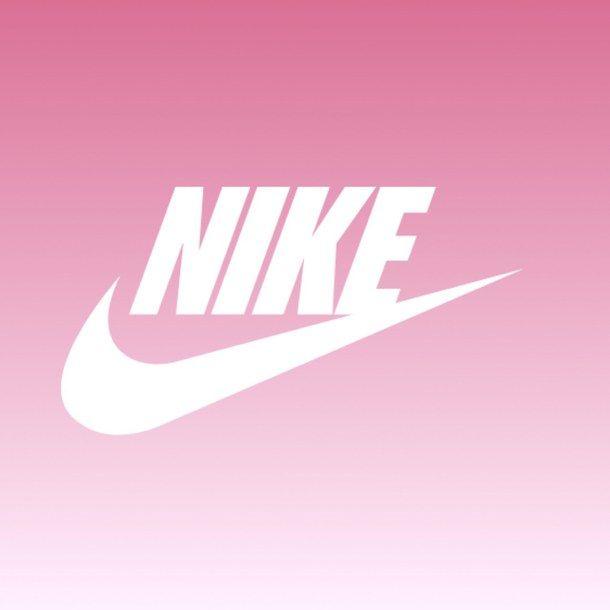 White Pink Logo - Pink nike Logos