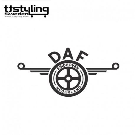 DAF Logo - 2x Daf Nederland Stickers - ttstyling