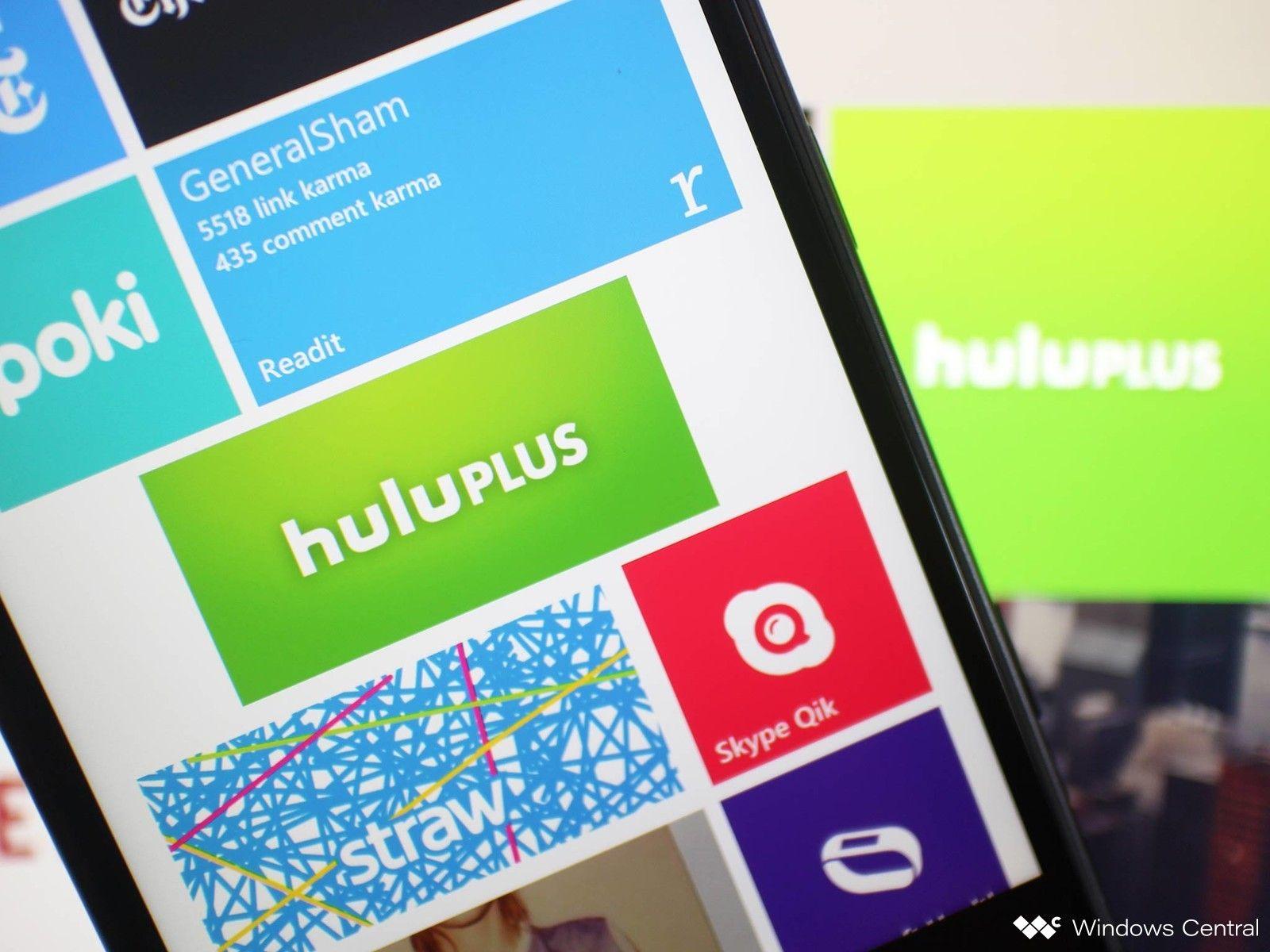 Hulu Plus App Logo - Hulu Plus gets rare Windows Phone update, adds voice search to app ...
