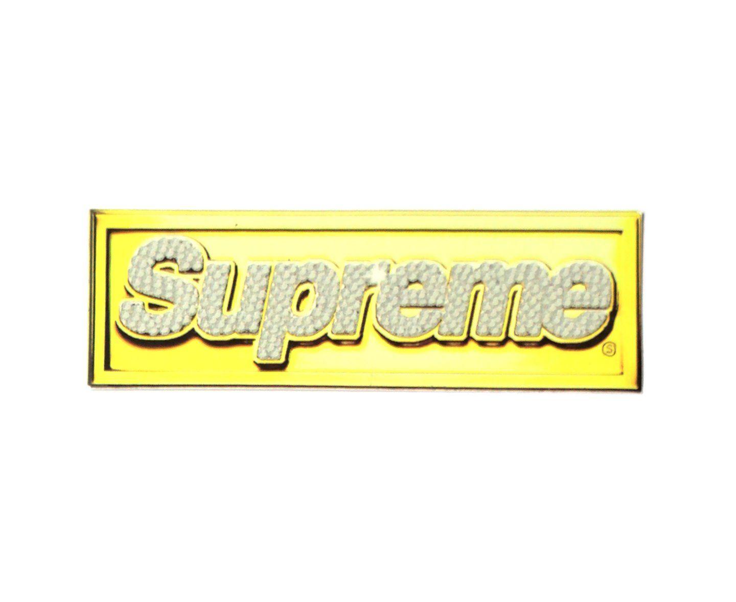 Supreme Bling Logo - Supreme Bling Box Logo sticker