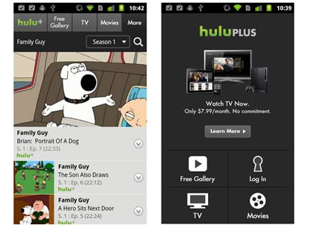 Hulu Plus App Logo - Hulu Plus now available for some Android smartphones - Geek.com