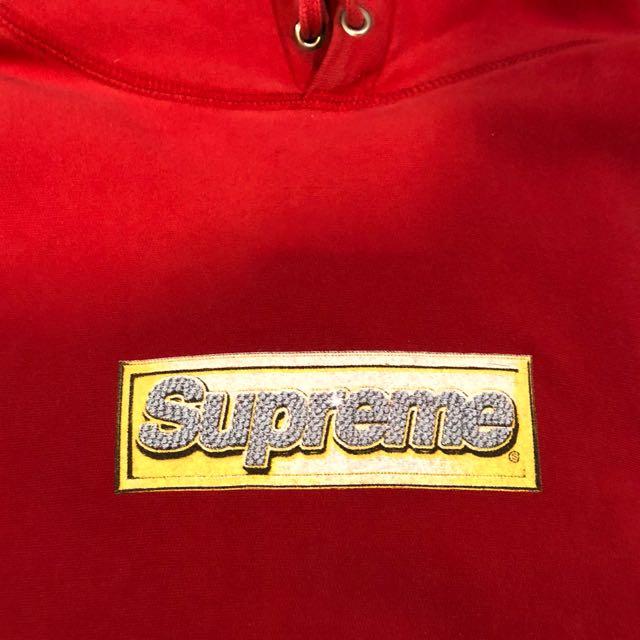 Supreme Bling Logo - Supreme Bling Box Logo Hoodie, Men's Fashion, Clothes on Carousell