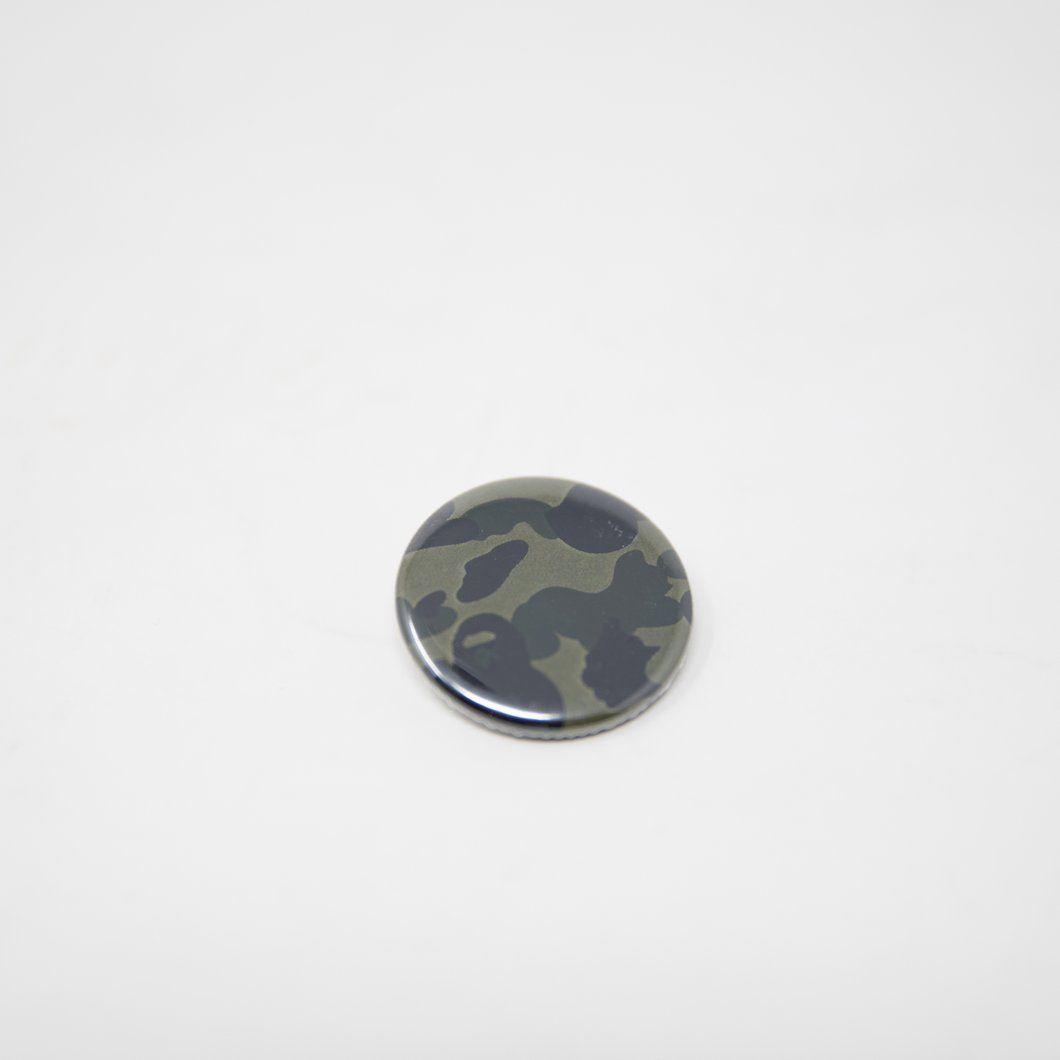 Bape Camo Circle Logo - Bape Green Camo Pin (NEW) – Famous Grail