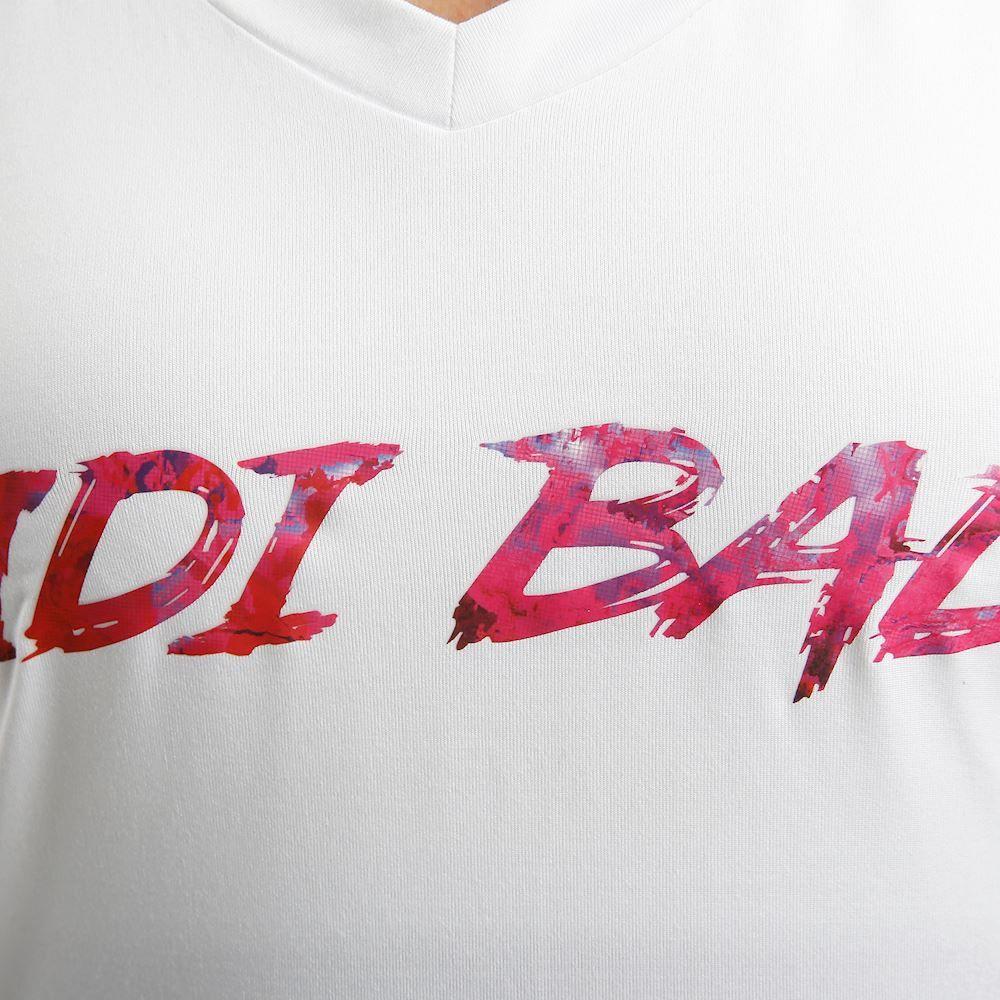 White Pink Logo - BIDI BADU Eri Basic Logo T-Shirt Women - White, Pink buy online ...