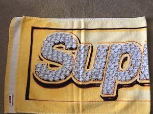 Supreme Bling Logo - Supreme 13S S Bling Box Logo Mini Beach Towel 1000% Authentic