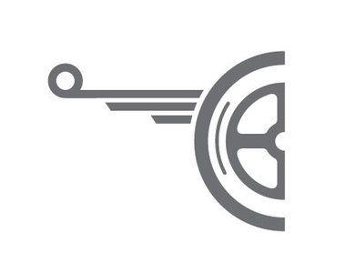 DAF Logo - windowsticker - DAF - half - logo - old