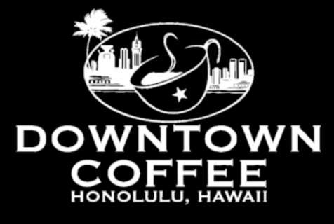 Hawaii Coffee Brand Logo - Downtown Coffee Honolulu. Good Coffee 100% Hawaii Coffee ❤️