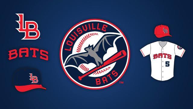 Baseball Bat Team Logo - Louisville Bats unveil new logo, color scheme | International League ...