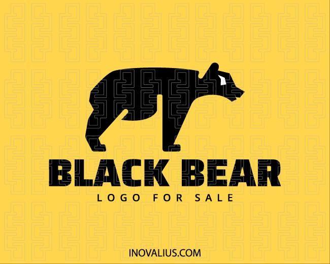 Black Bear Logo - Black Bear Logo For Sale | Inovalius