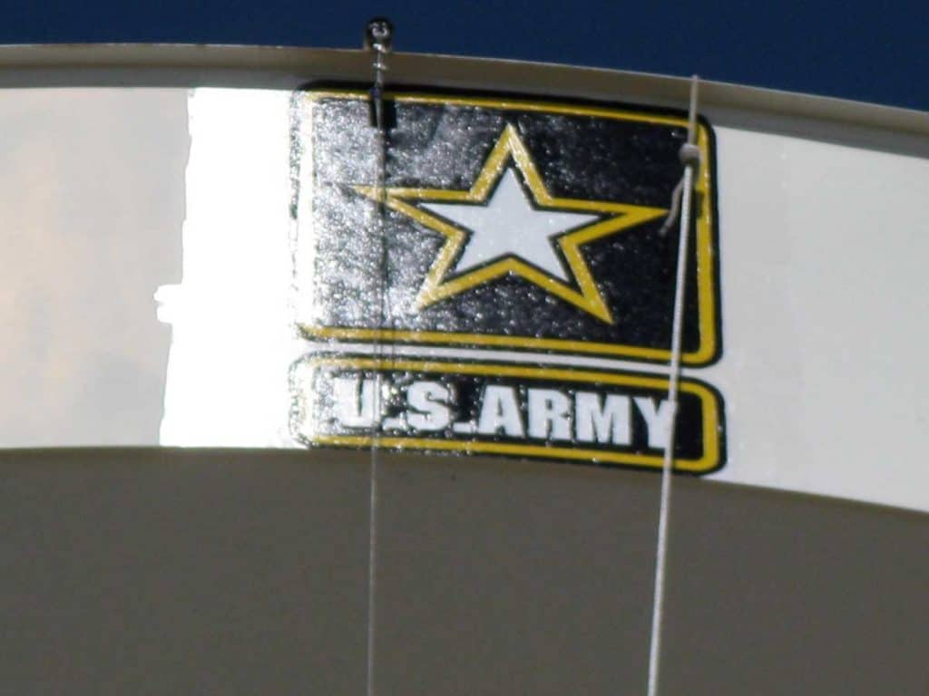 Army Base Logo - Fort Bliss Army Base. Lackland Air Force Base Water Tower Logos