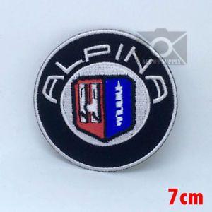 Automoblie Logo - Alpina Automobile Logo Iron Sew On Embroidered Patch