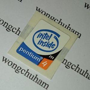 Intel Pentium 4 M Logo - Intel Pentium 4 Mobile sticker 14mm x 18mm AND GENUINE