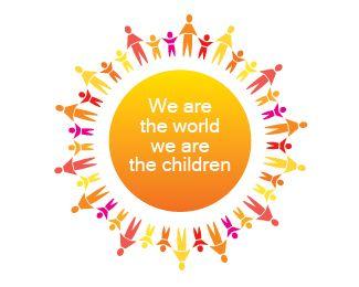 We Are the World Logo - We are the world we are the children Designed by kekavokado | BrandCrowd