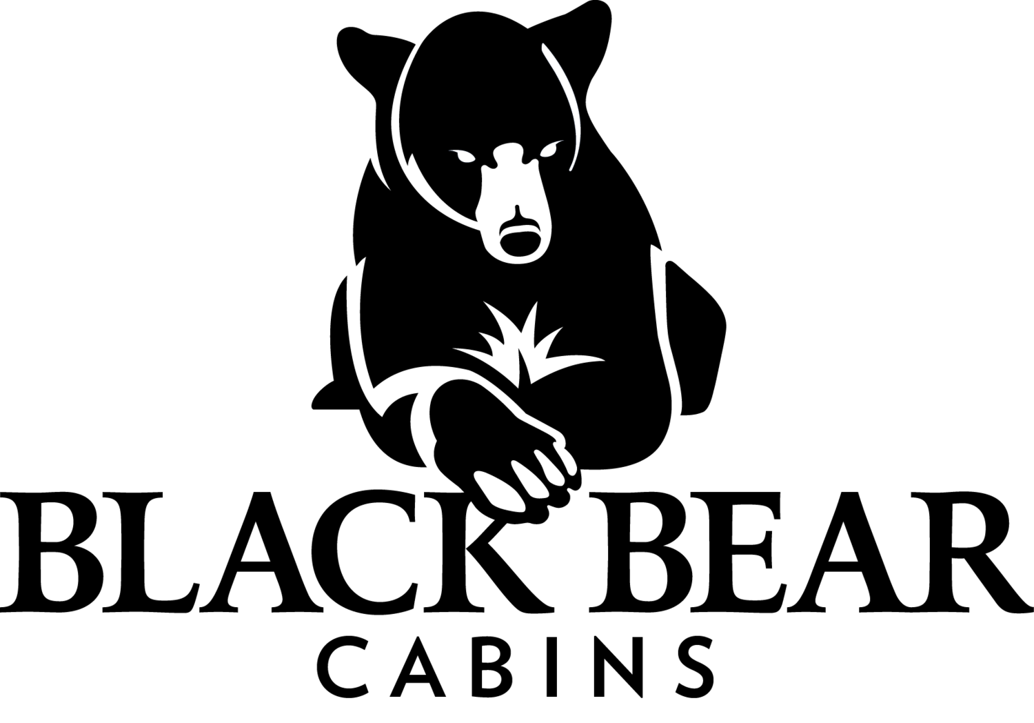 Black Bear Logo - BLACK BEAR CABINS