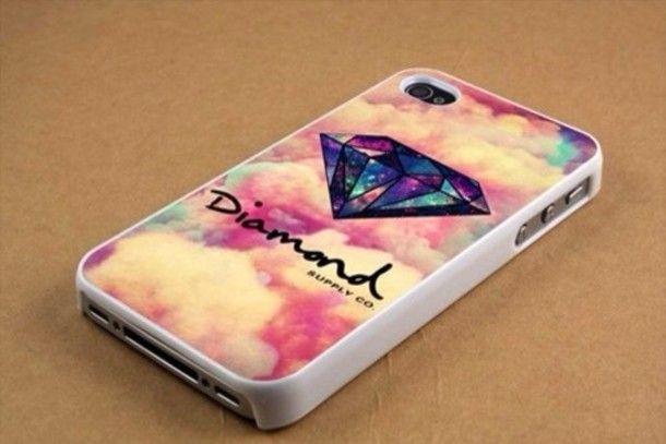 Diamond Supply Galaxy Logo - jewels, iphone 5 case, iphone 5c, phone cover, phone cover, diamond ...