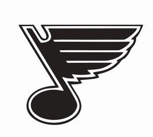 St. Louis Blues Hockey Logo - St. Louis Blues NHL Hockey Vinyl Die Cut Car Decal Sticker - FREE ...