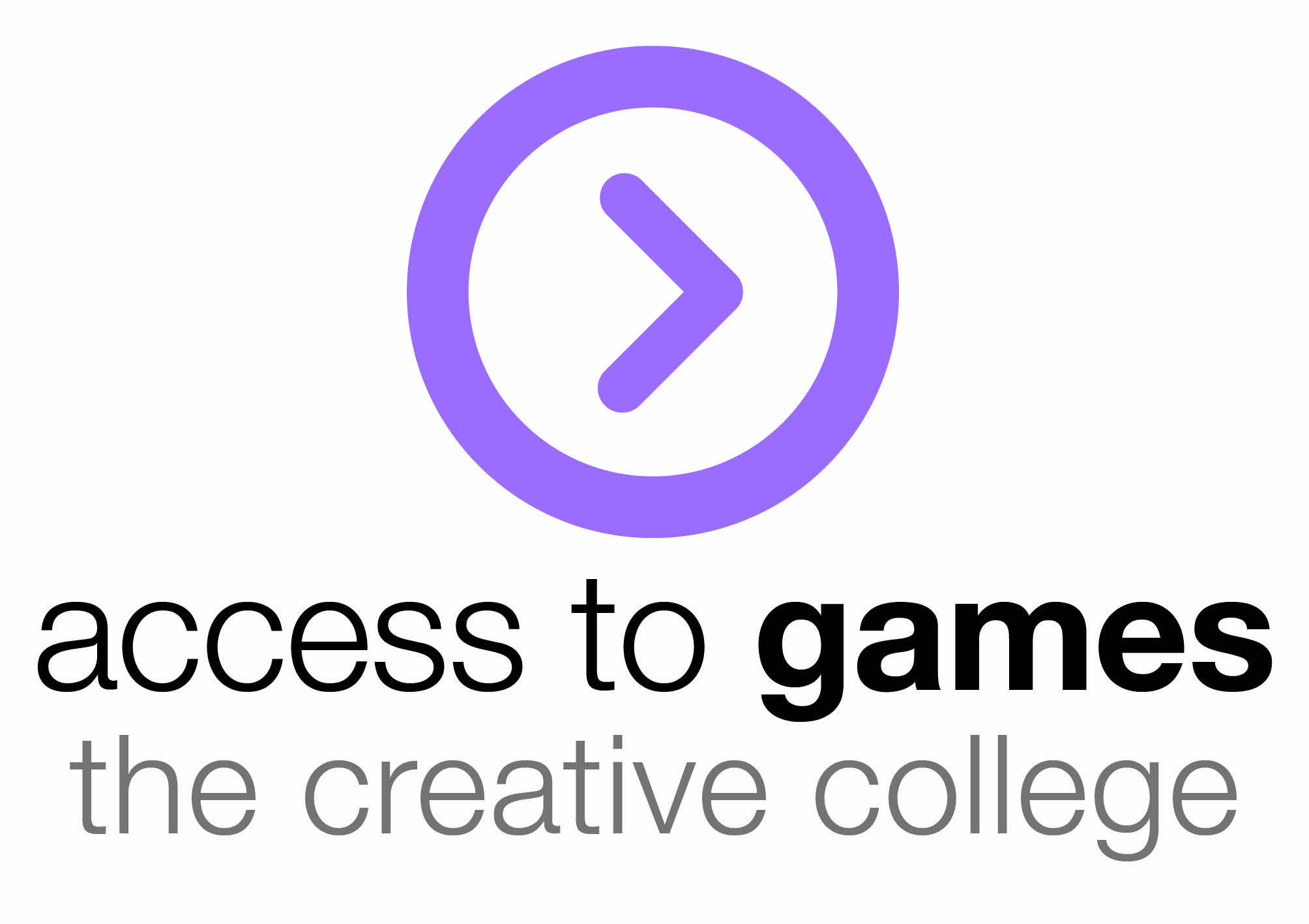 Google Games Logo - Access to Games Logo Black - Access Creative College - Games, Music ...