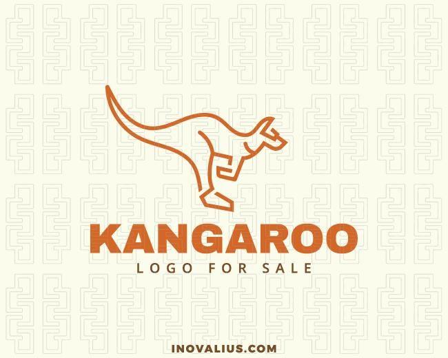 Kangaroo Company Logo - Kangaroo Company Logo For Sale | Inovalius