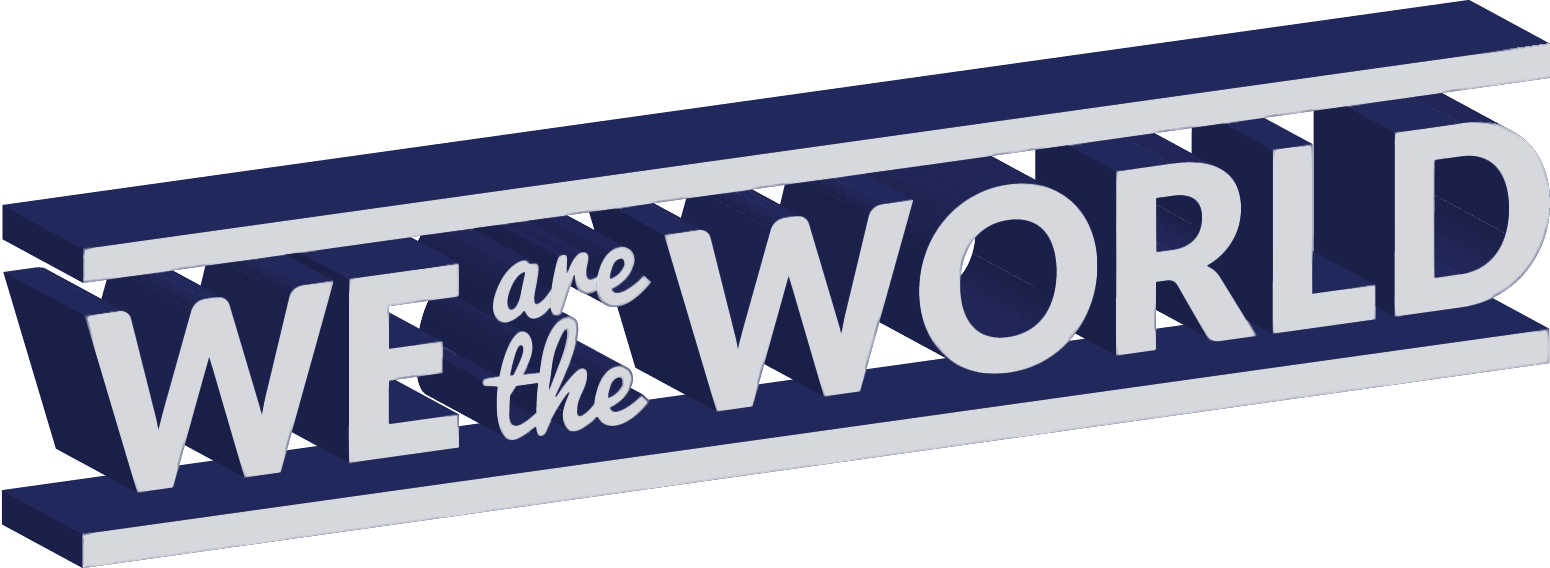 We Are the World Logo - We Are The World | JafarCafra's Blog