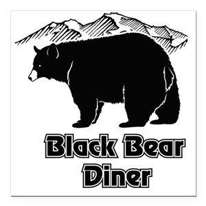 Black Bear Logo - Black Bear Car Accessories - CafePress