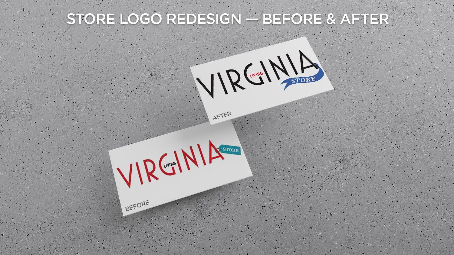 Brand with VL Logo - VL Logo Before After