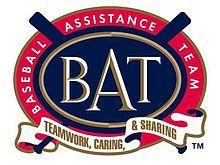 Baseball Bat Team Logo - Baseball Assistance Team