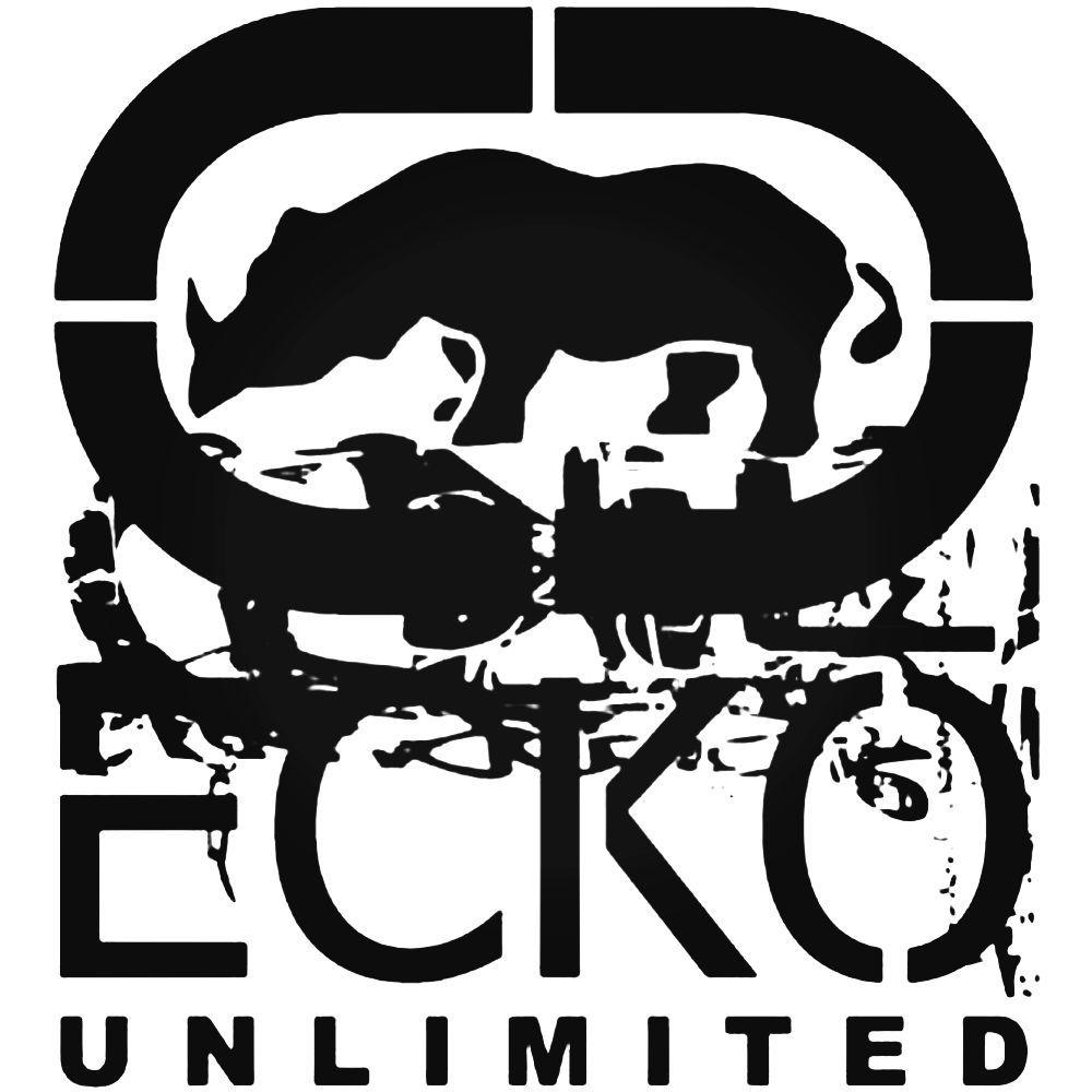 Ecko Unltd Logo - Ecko Unlimited Logo Decal Sticker