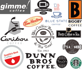 Coffee Brand Logo - Coffee Shop Logo COllection | FindThatLogo.com