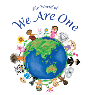 We Are the World Logo - We Are One