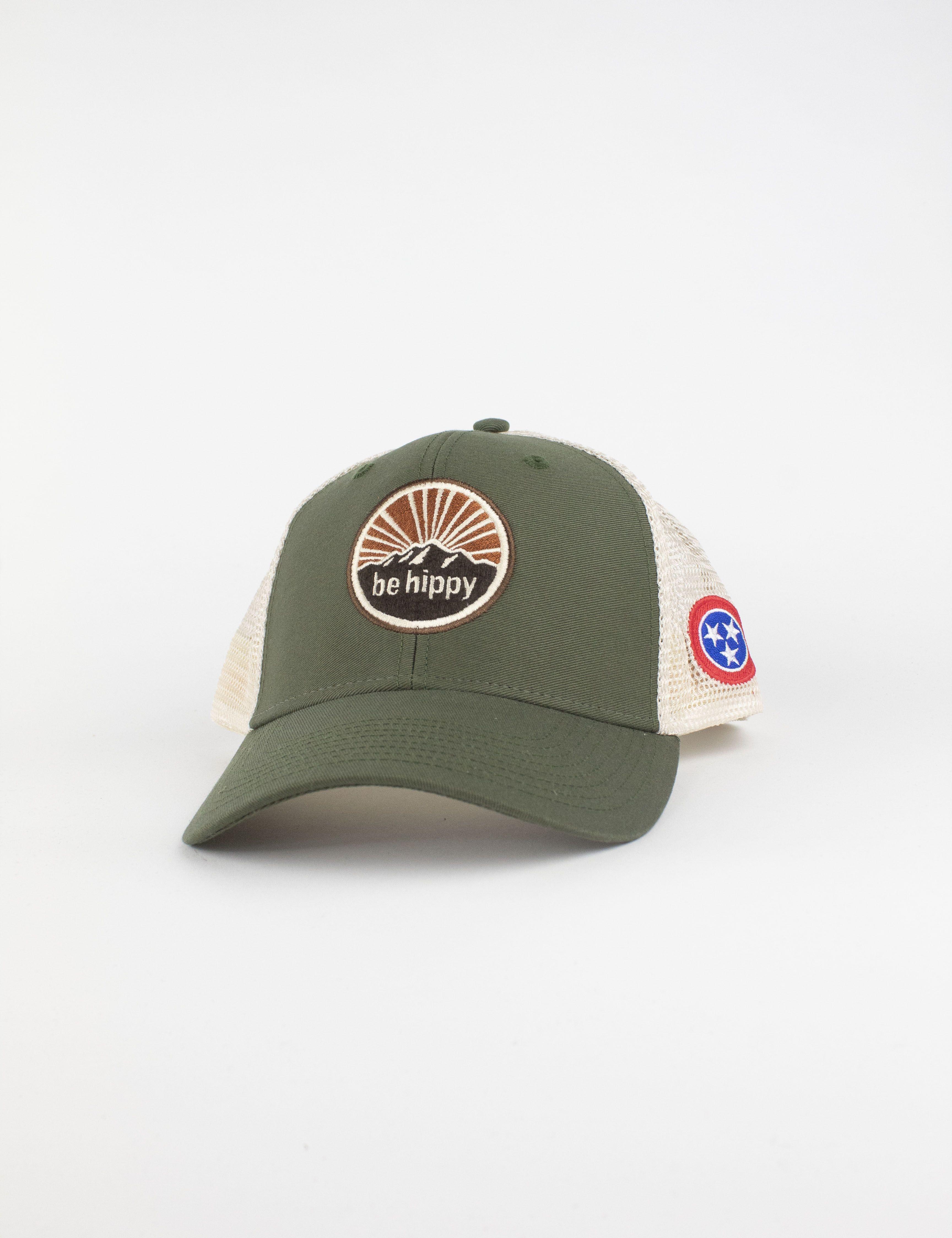 Tennessee Mountain Logo - mountain logo trucker hat – Tennessee flag | be hippy
