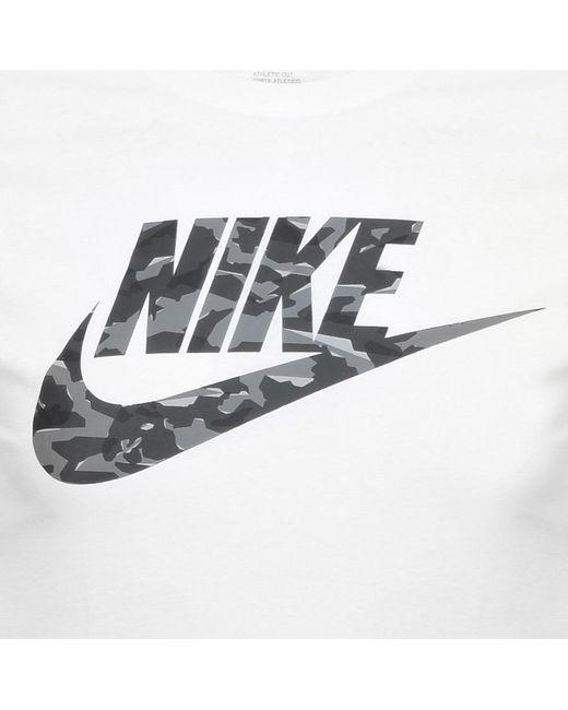 Camo Nike Logo - Nike Camouflage Logo T Shirt White in White for Men - Lyst