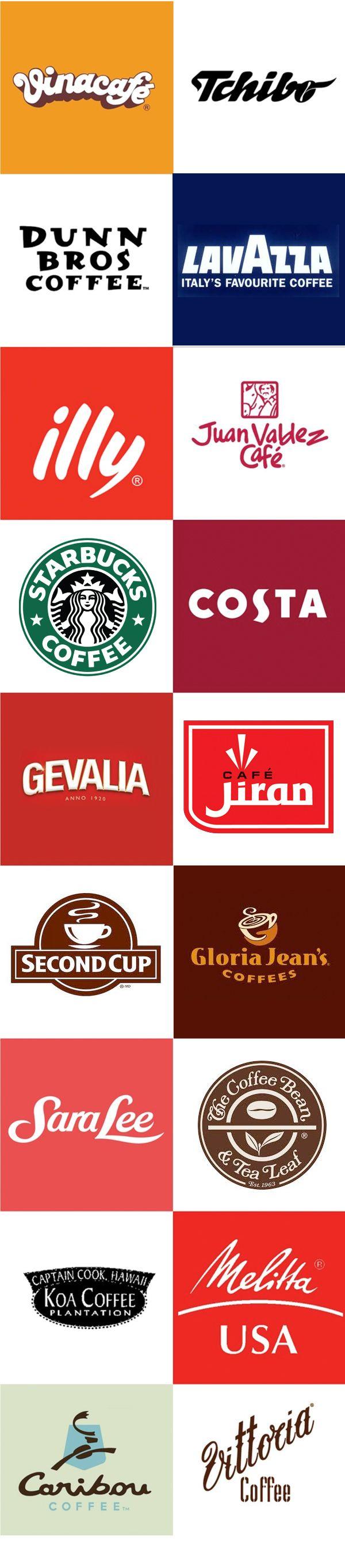 Coffee Brand Logo - Outstanding Coffee Brands | Caffeine Addict | Pinterest | Coffee ...
