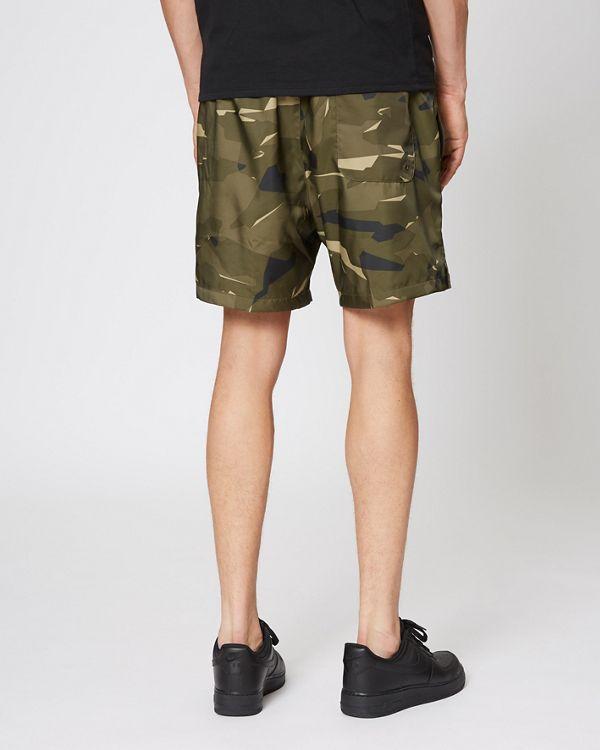 Camouflage Nike Logo - Nike Logo Camo All Over Print - Men Shorts Medium Olive-Neutral ...