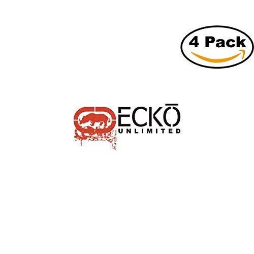 Ecko Unlimited Logo - ecko unlimited .eps logo 4 Stickers 4x4 Inches Car Bumper Window
