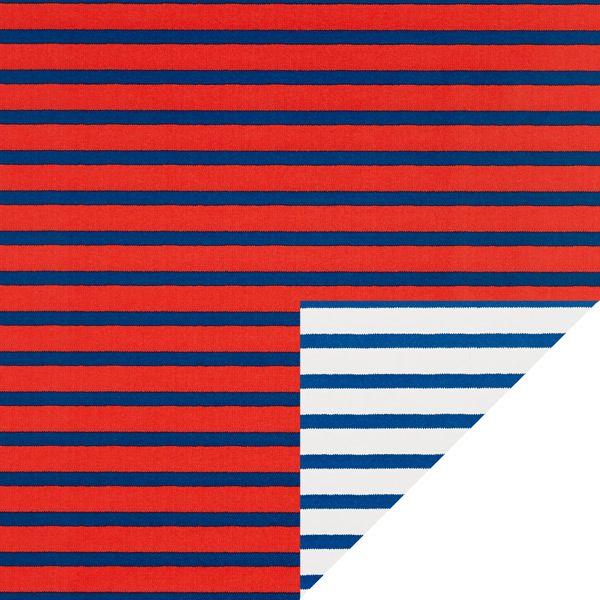 Red and Blue Stripe Logo - Red & Blue Stripe Reversible Wrapping Paper | The Container Store