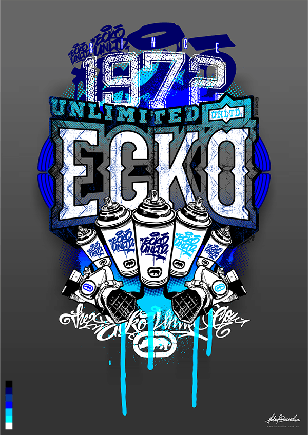 Ecko Unlimited Logo - Prints for Ecko Unlimited