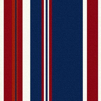Red and Blue Stripe Logo - Second Life Marketplace White & Blue Stripe Barrel Chair