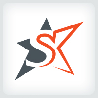 Letter S Logo - Letter S - Star Logo | Codester