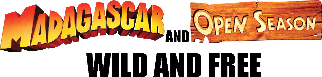 Madagascar Logo - Madagascar and Open Season Wild and Free logo