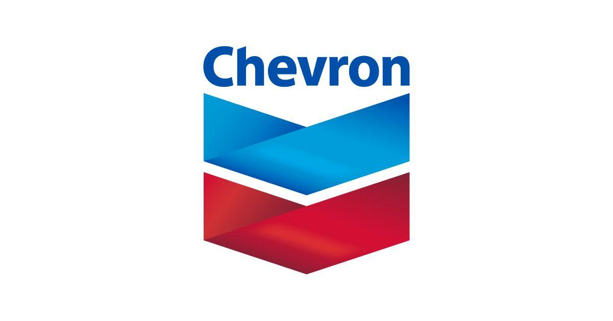 Georgia Red and Blue Business Logo - Chevron Corporation - Human Energy — Chevron.com