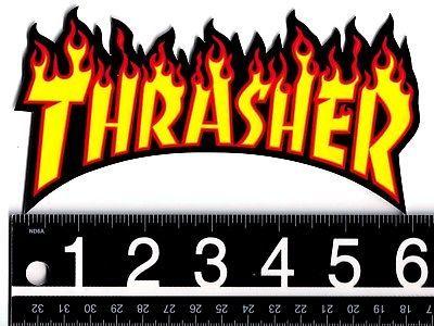 Thrasher Uncle Sam Logo - Stickers & Decals