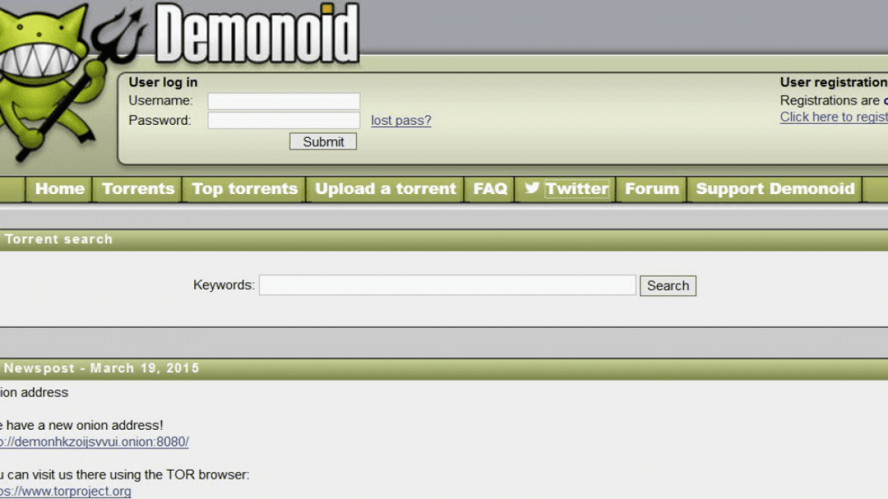 Demonoid Logo - Demonoid Alternatives Best Torrent sites. Download free Movies