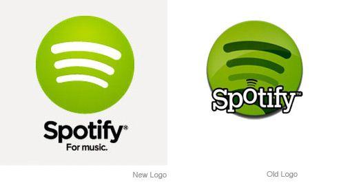 Old Spotify Logo - Spotify Grows Up | Articles | LogoLounge