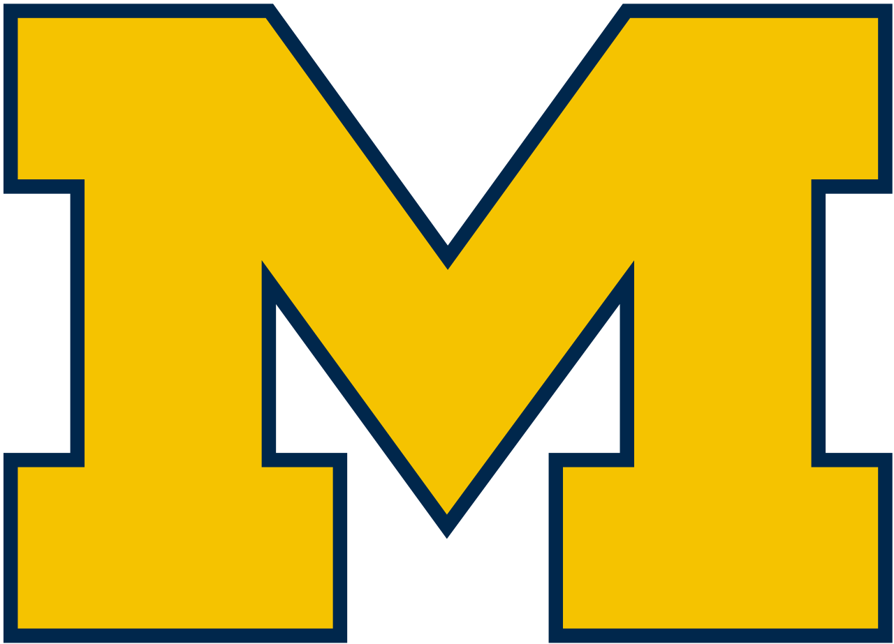 Michigan Wolverines Logo - File:Michigan Wolverines logo.svg