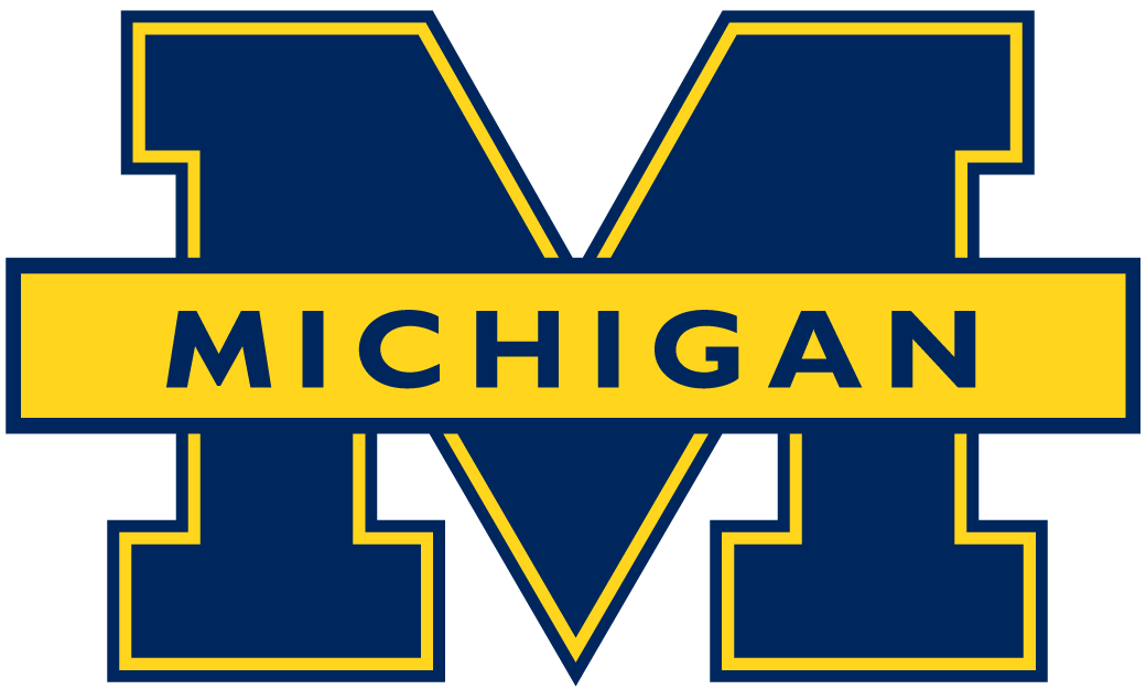 University of Michigan Basketball Logo - Michigan Wolverines Primary Logo - NCAA Division I (i-m) (NCAA i-m ...