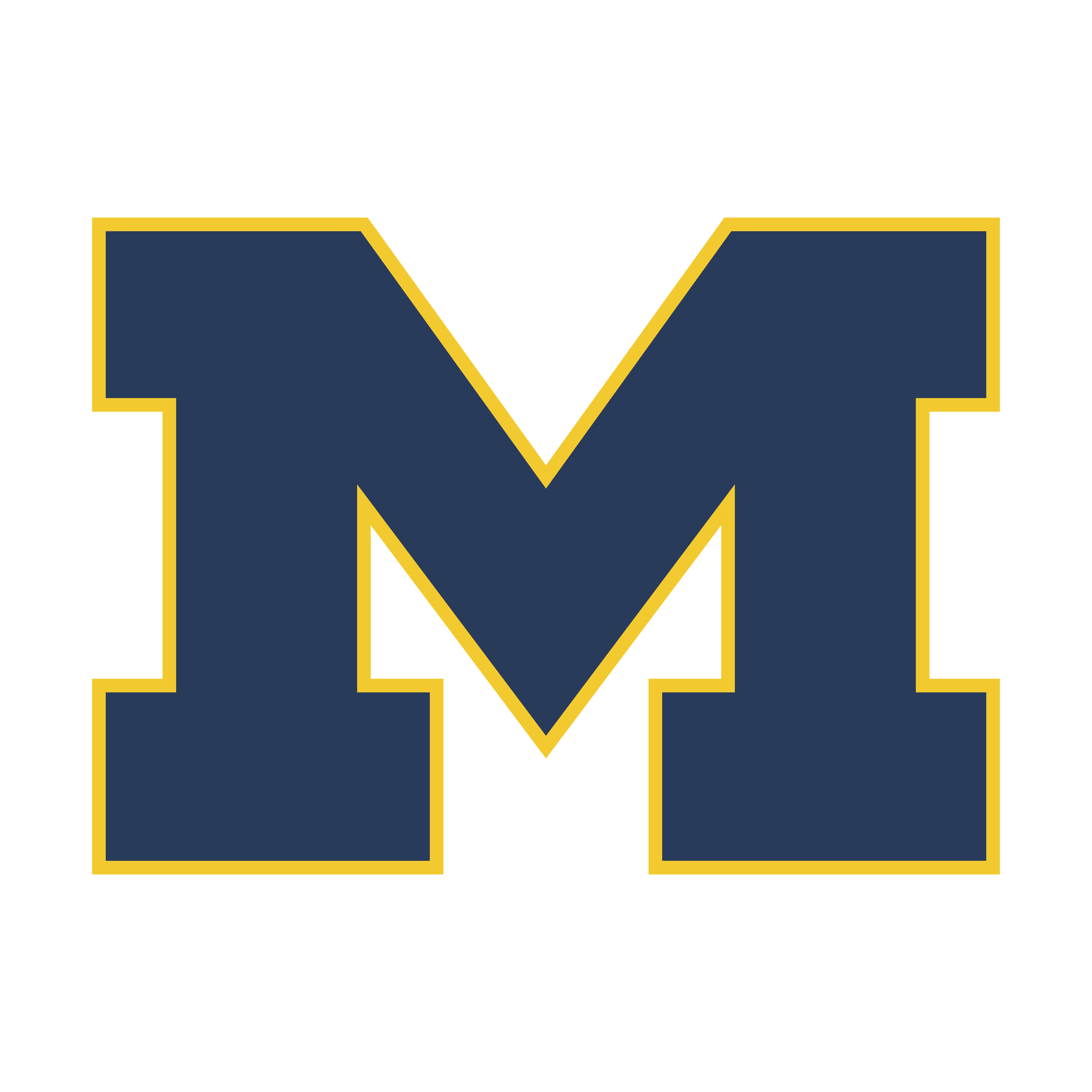 Michigan Logo - Michigan Wolverines – Logos Download