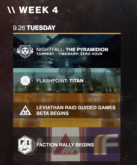 Future War Cult Destiny Logo - Destiny 2's Weapons Are Hinting At Next Week's “Faction Rally ...