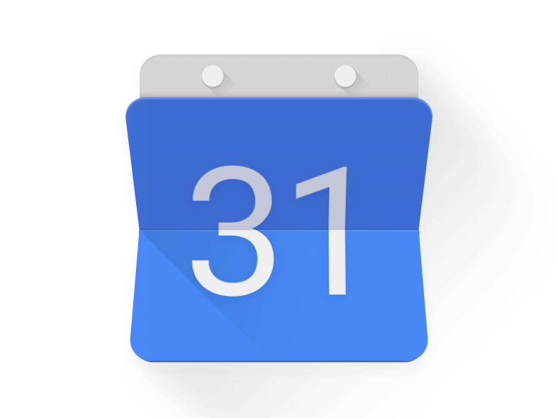 Calendar Logo - Google Calendar - Animated Icon by John Schlemmer | Dribbble | Dribbble